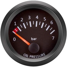 Öldruckmesser Kit Weiß