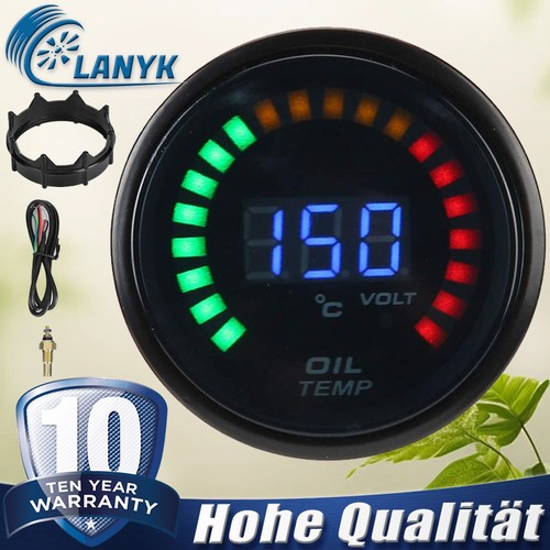 12v öltemperaturanzeige auto - 12v,